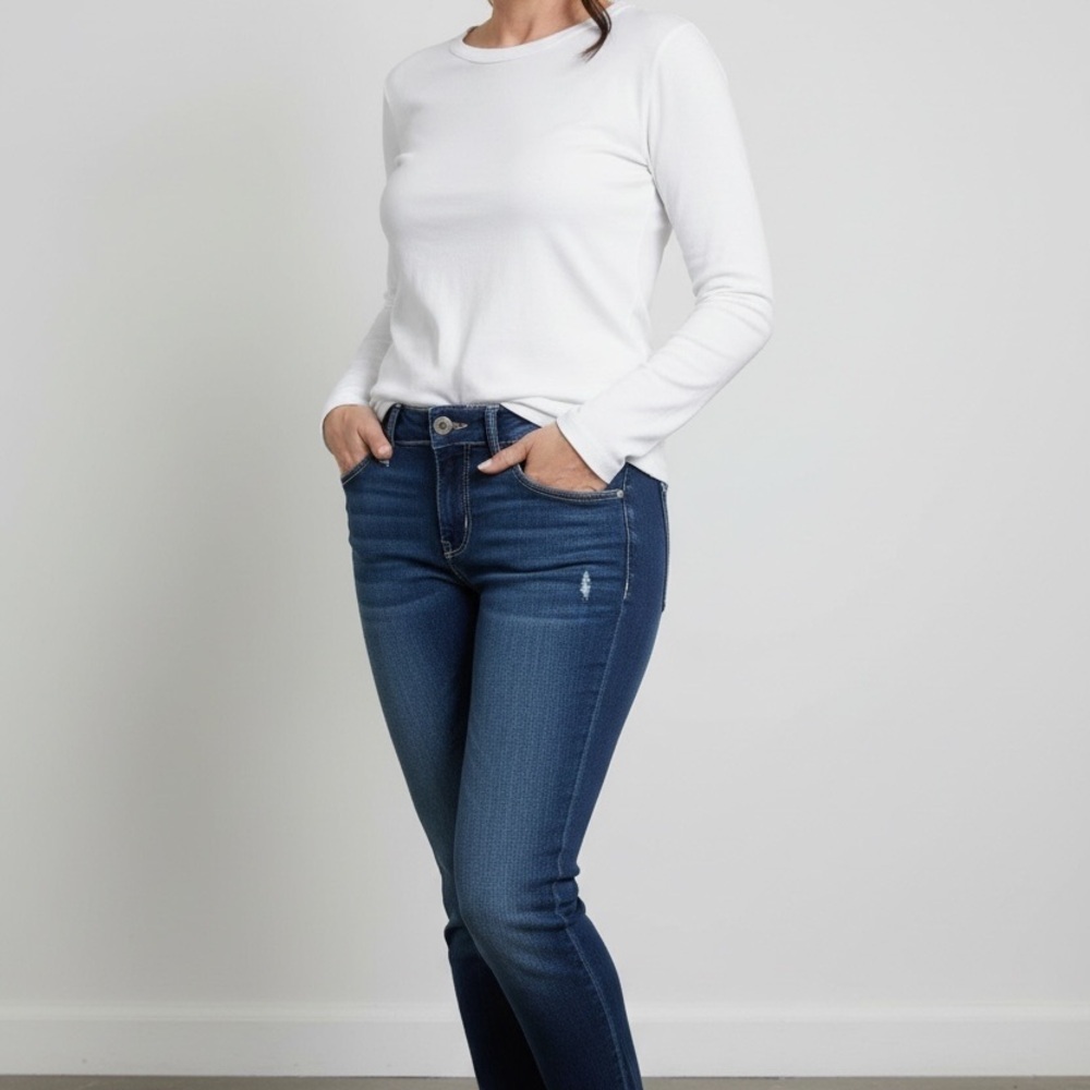 NWT Indigo Rein High-Rise Ankle Skinny Jeans – Size 1 - Picture 9 of 10
